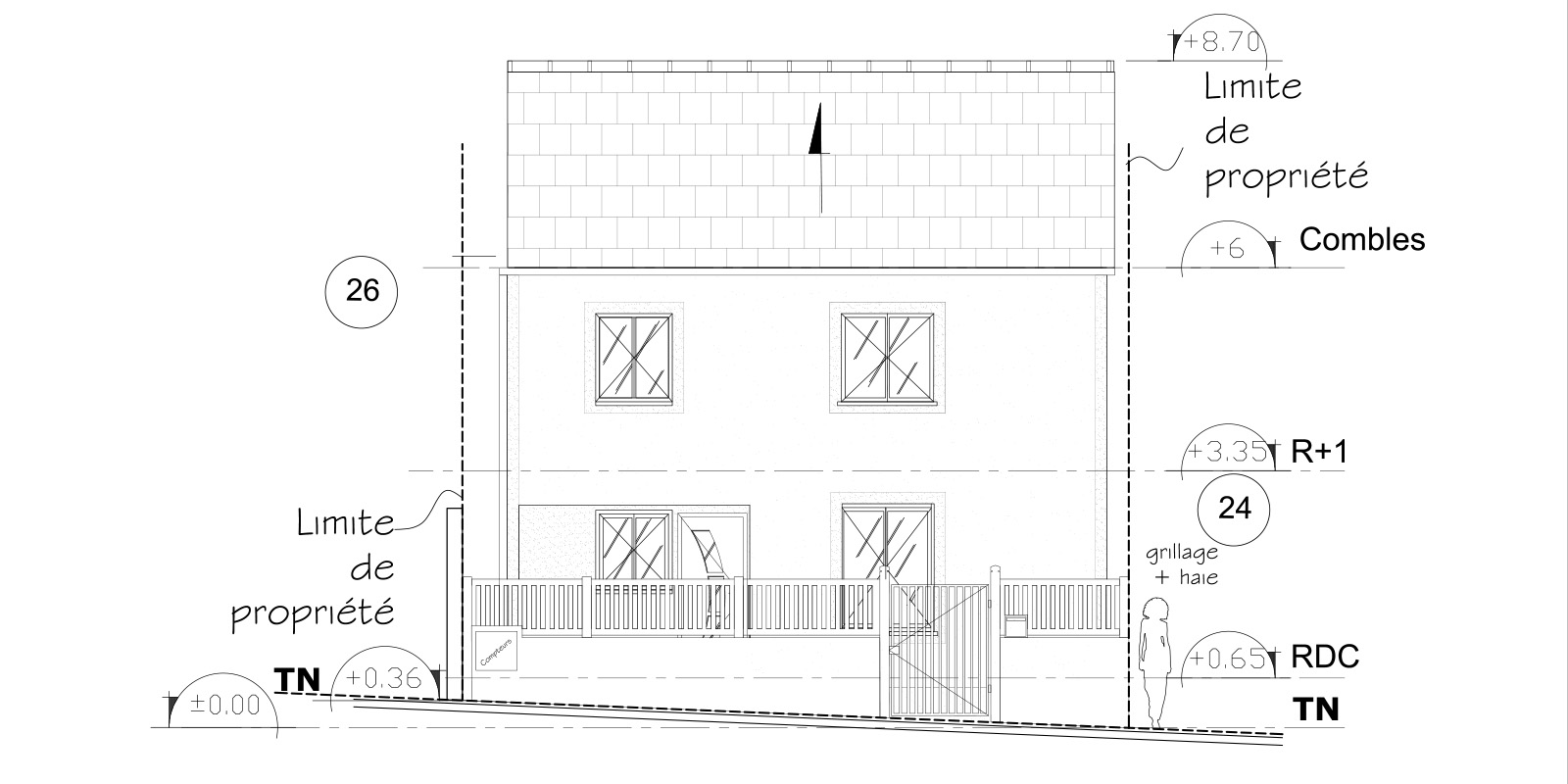 Chelles Plan Facade