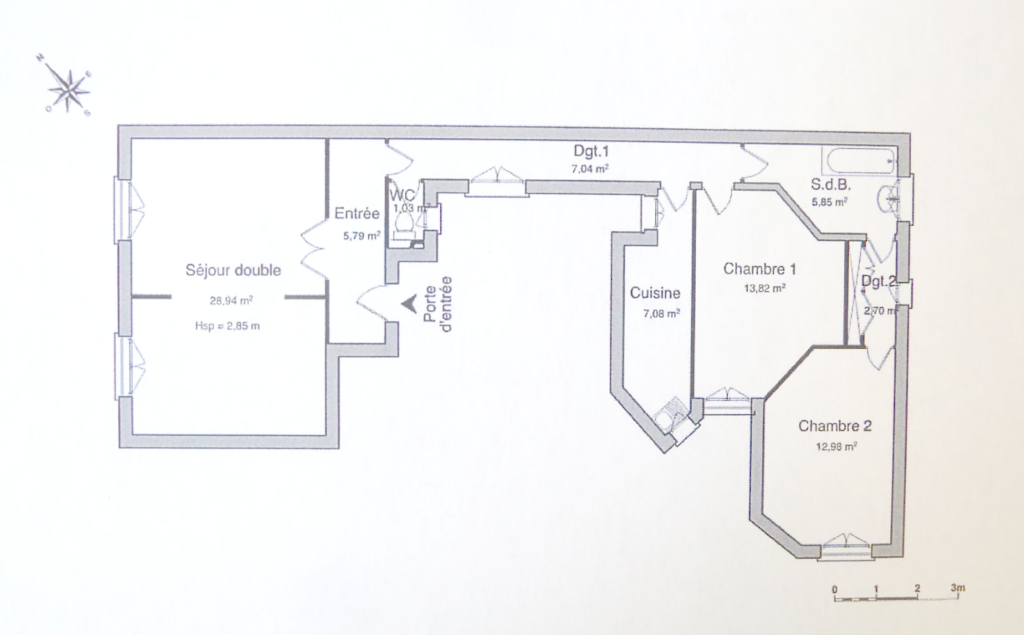 Plan avant les travaux